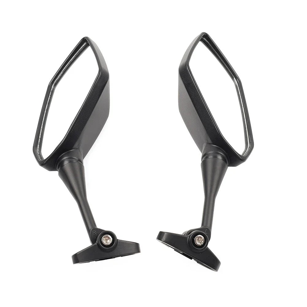 Black Rear View Side Mirrors for Honda CBR600RR (2003-2025)