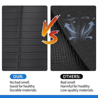 Cargo Liner Rear Trunk Mat for Nissan Kicks (2018–2024) TPE Long Grid Pattern