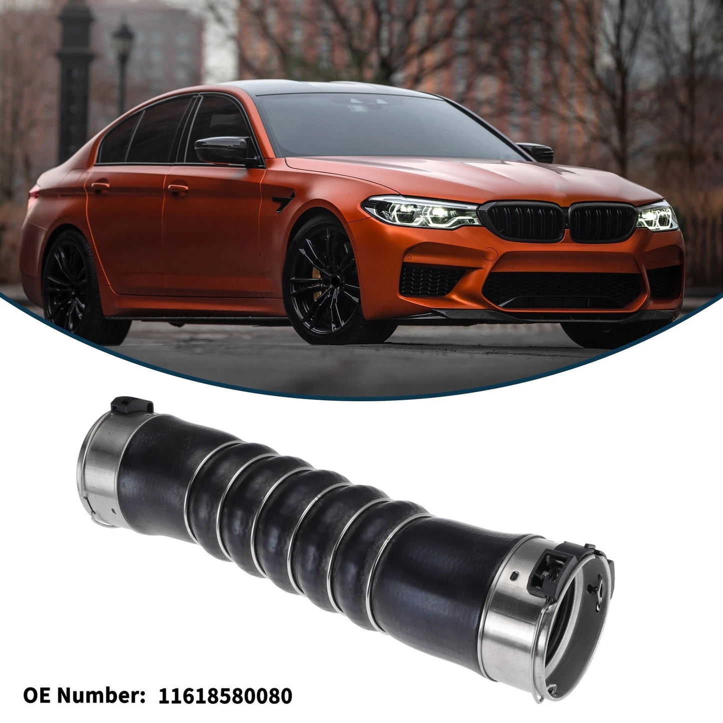 Radiator Hose for BMW 5 Series (G30) 518d (2019–2020) No. 11618580080