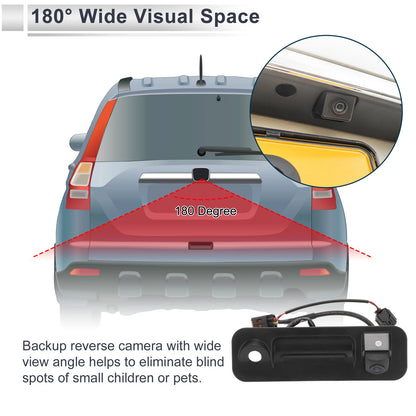 Rear View Camera for Hyundai Sonata (2015–2017) 120-180 Degree