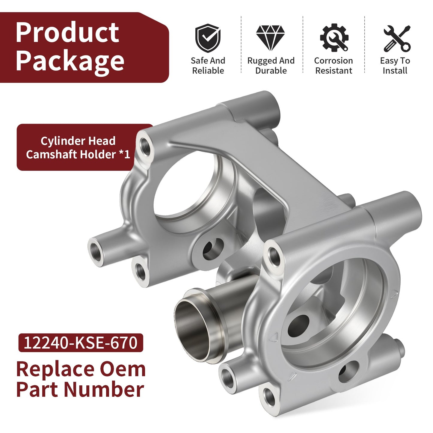 Cylinder Head Camshaft Holder for Honda CRF150R/CRF150RB (2007–2024)