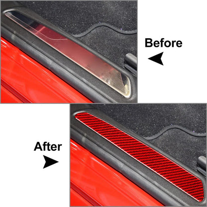 Door Sill Scuff Guard Cover Trim for Alfa Romeo Giulia (2015-2019)