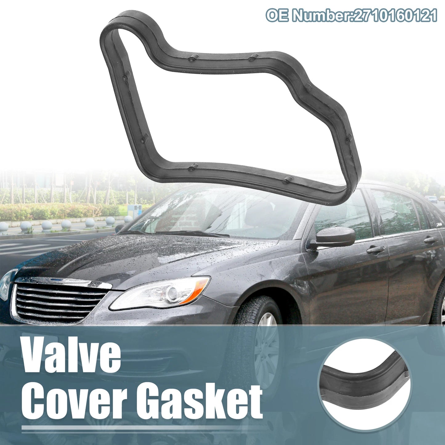 Car Valve Cover Gasket for Mercedes-Benz C 230 (2003–2005) No.2710160121