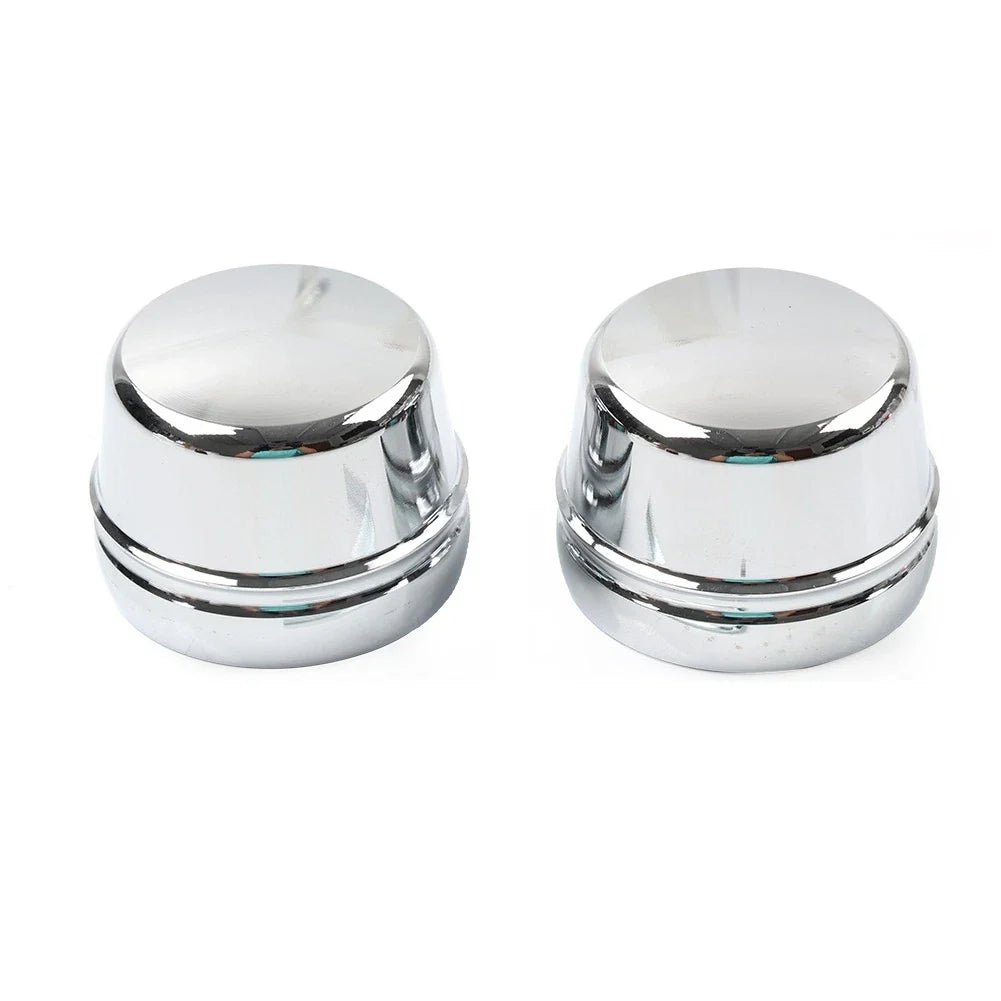 Front Axle Cap Nut Covers for Harley Touring Road King Electra Glide (2000-07)