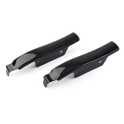 Fender-Saddlebag Filler Panels for Harley Touring Electra Glide FLHT (1993–2008) Black