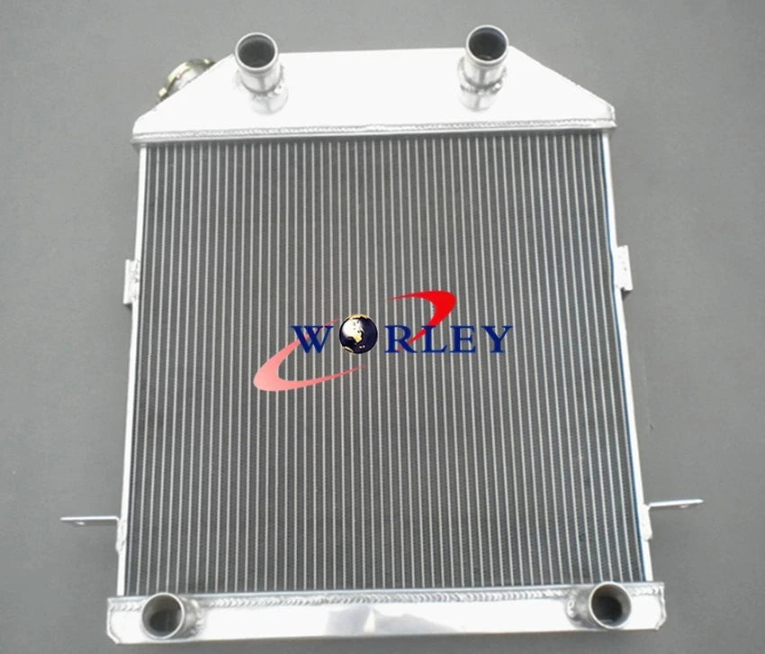 3 Row Aluminum Radiator with Fan for Ford Mercury Flat Head V8 (1939–1941)