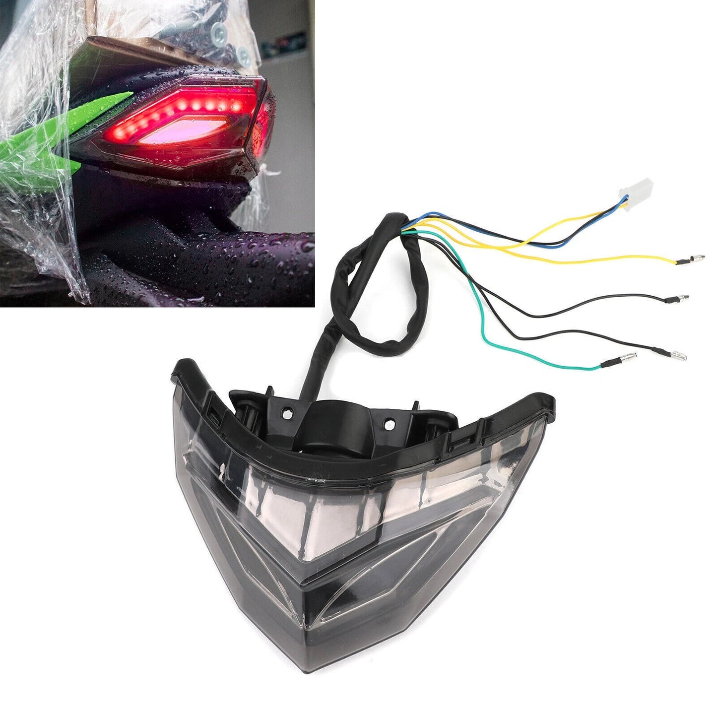Motorcycle Taillight for Kawasaki Ninja 250 300 (2013–2017) A
