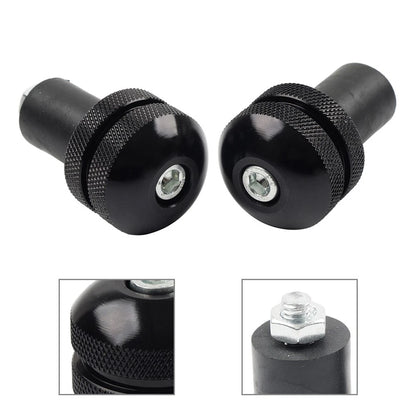 7/8" Motorcycle Handlebar Grips Bar End Cap Plug Slider