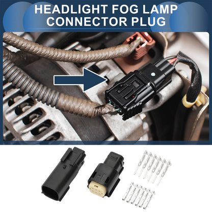 6 Pin Headlight Fog Lamp Connector Plug for Ford Mondeo (Year Range)