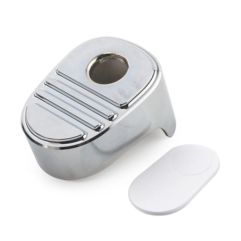 Chrome Tri Line Ignition Switch Cover for Harley Electra Road Glide FLH (2014-2022)