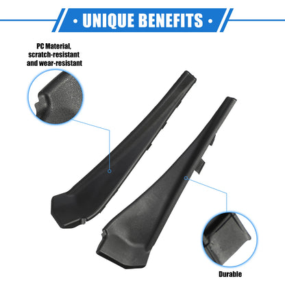 1 Pair Windshield Wrap Corner Trim for Nissan Rogue (2014–2020)