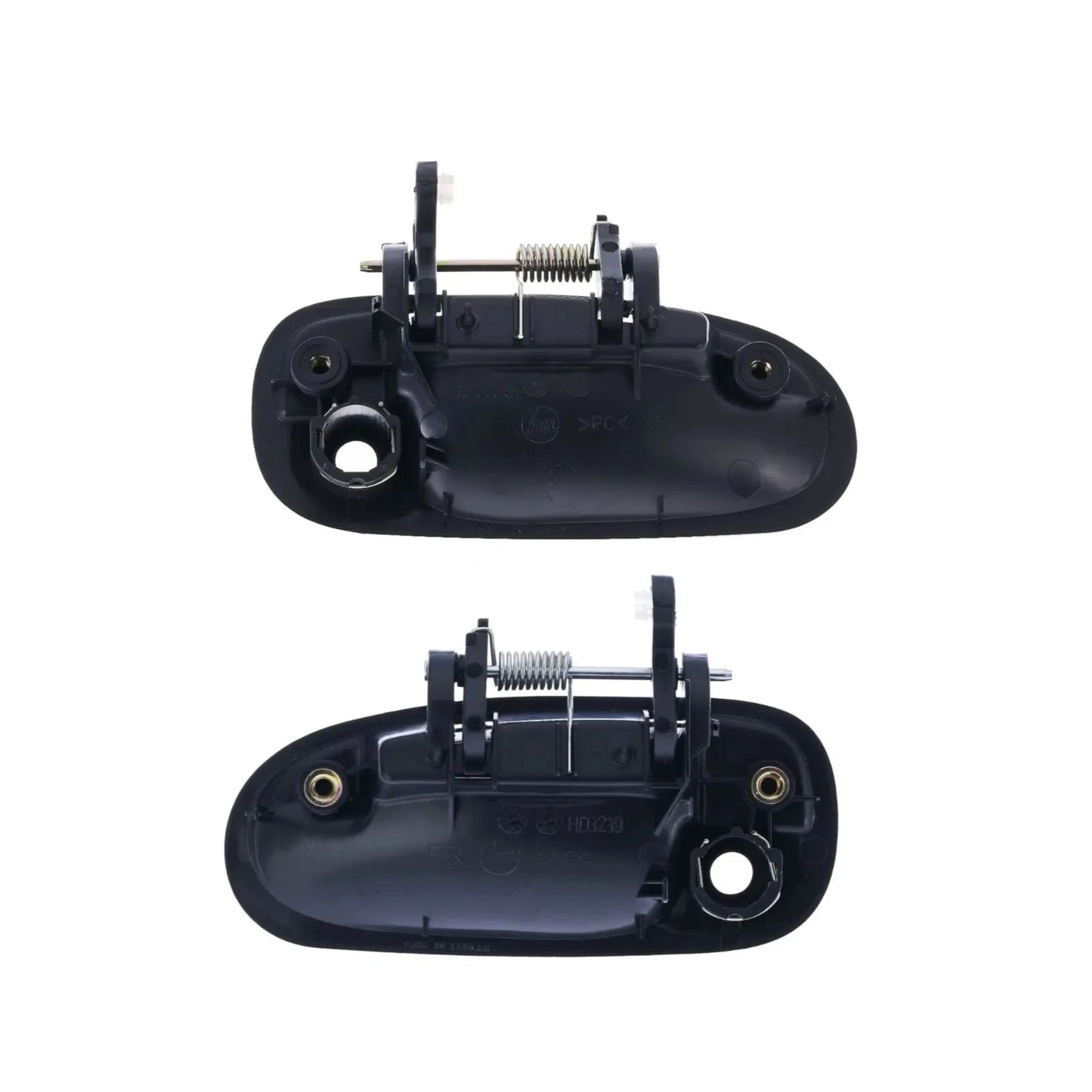 2X Front Outer Door Handles for Honda Civic EK (1995–2001) Black
