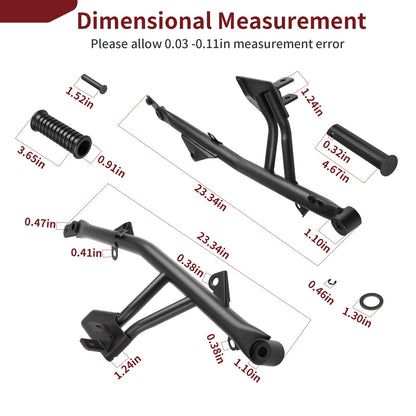 Passenger Foot Pegs for Kawasaki Vulcan S EN650 (2015–2024)