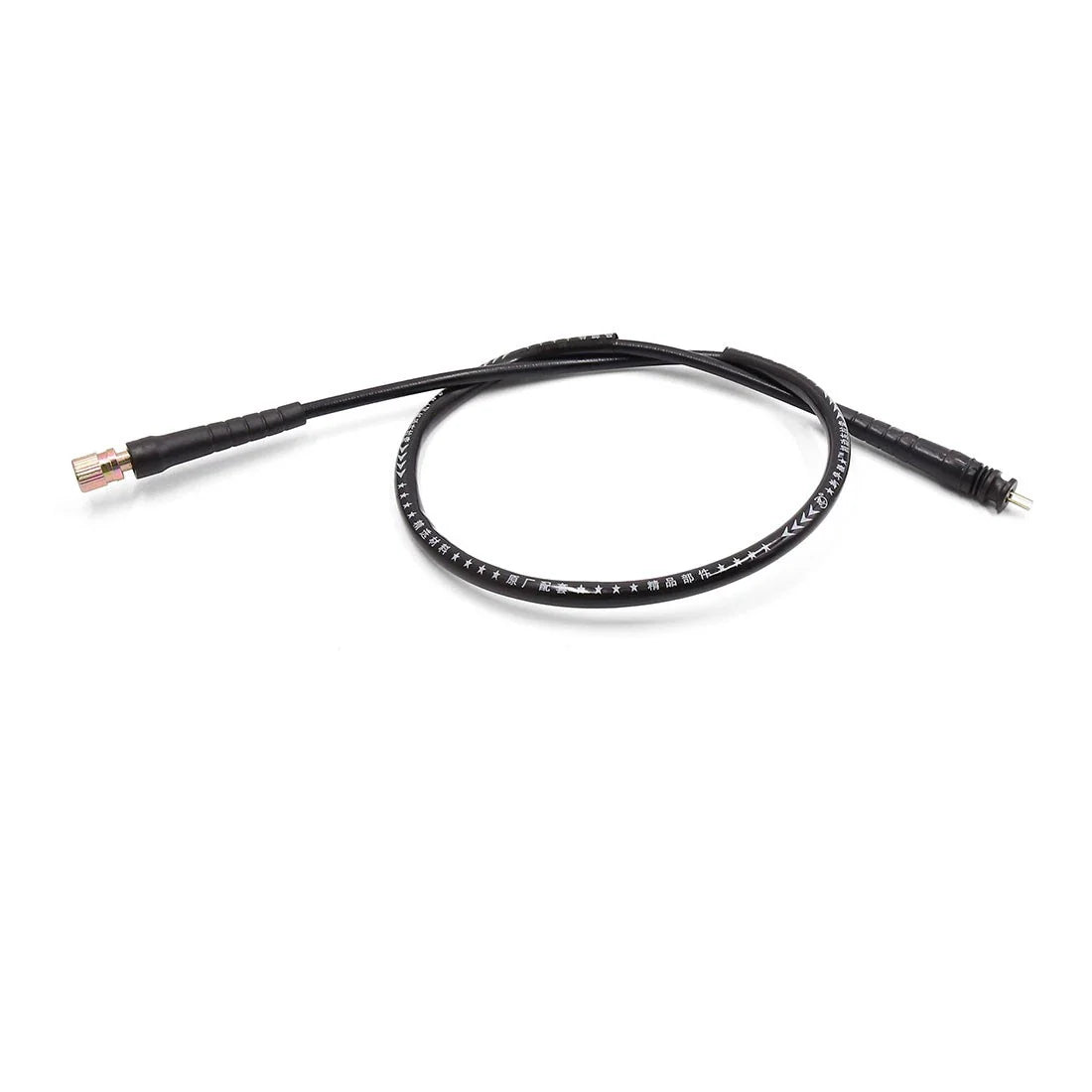 Black Rubber Coated Motorcycle Drum Brake Speedometer Cable for Honda CM125