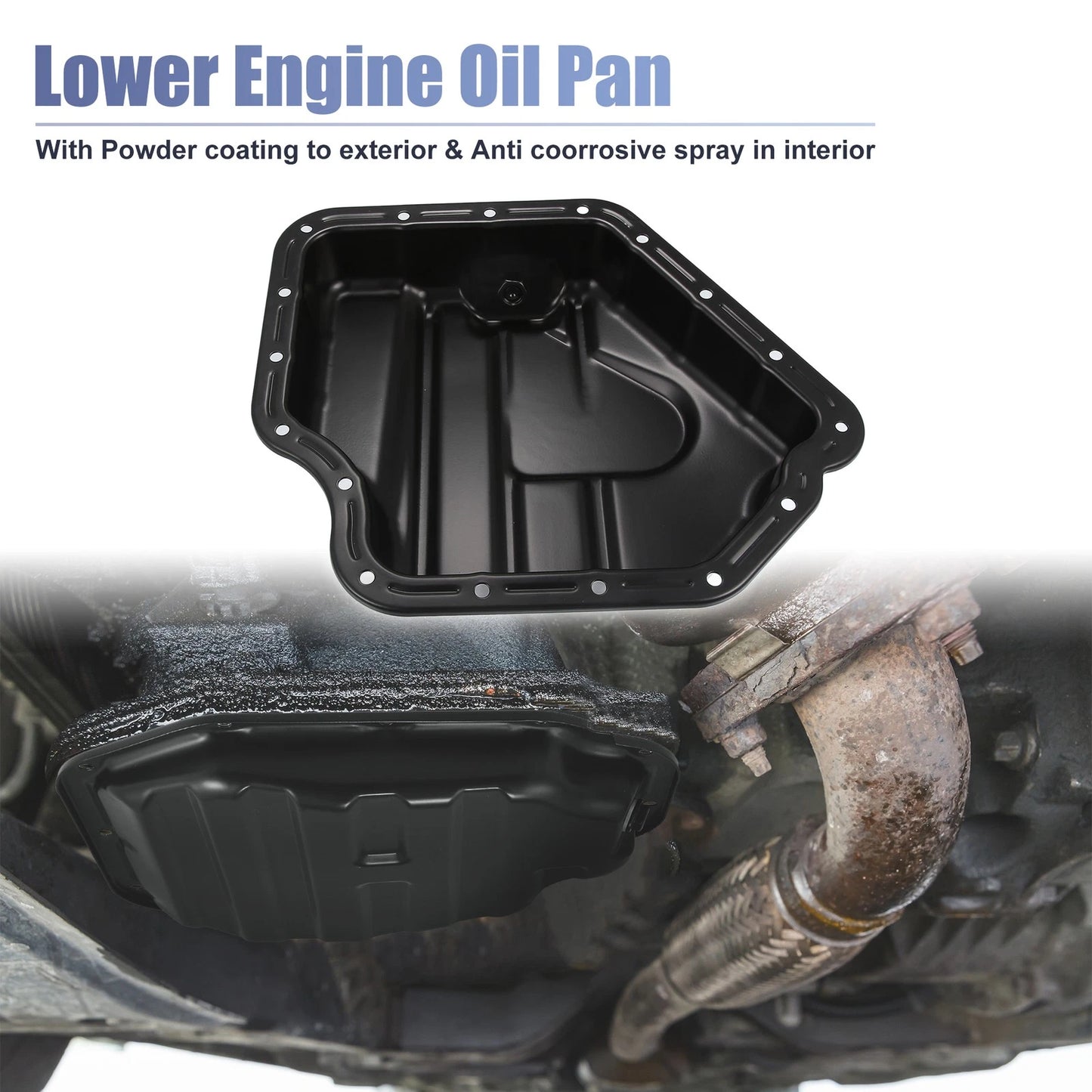 Engine Transmission Oil Pan for Chrysler 200, Dodge Ram C/V (No. 5184404AE)
