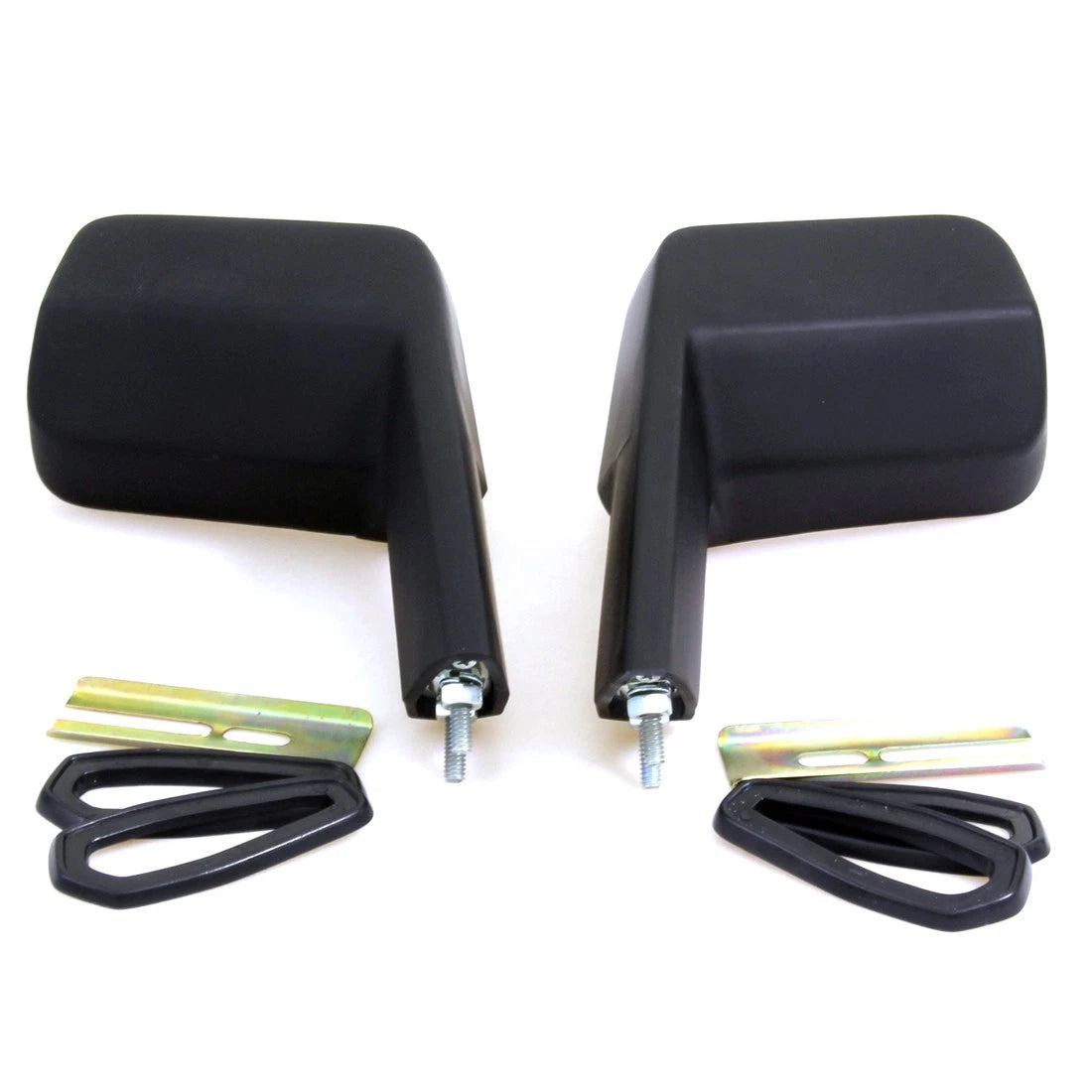 Set of 2 Black Fender Mirrors for Honda Accord 4DR 3DR (1976–1981)
