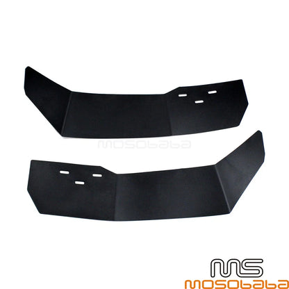 Black Fender Flares Mud Flaps for Polaris RZR-S 1000, RZR S 900 (2015-2017)