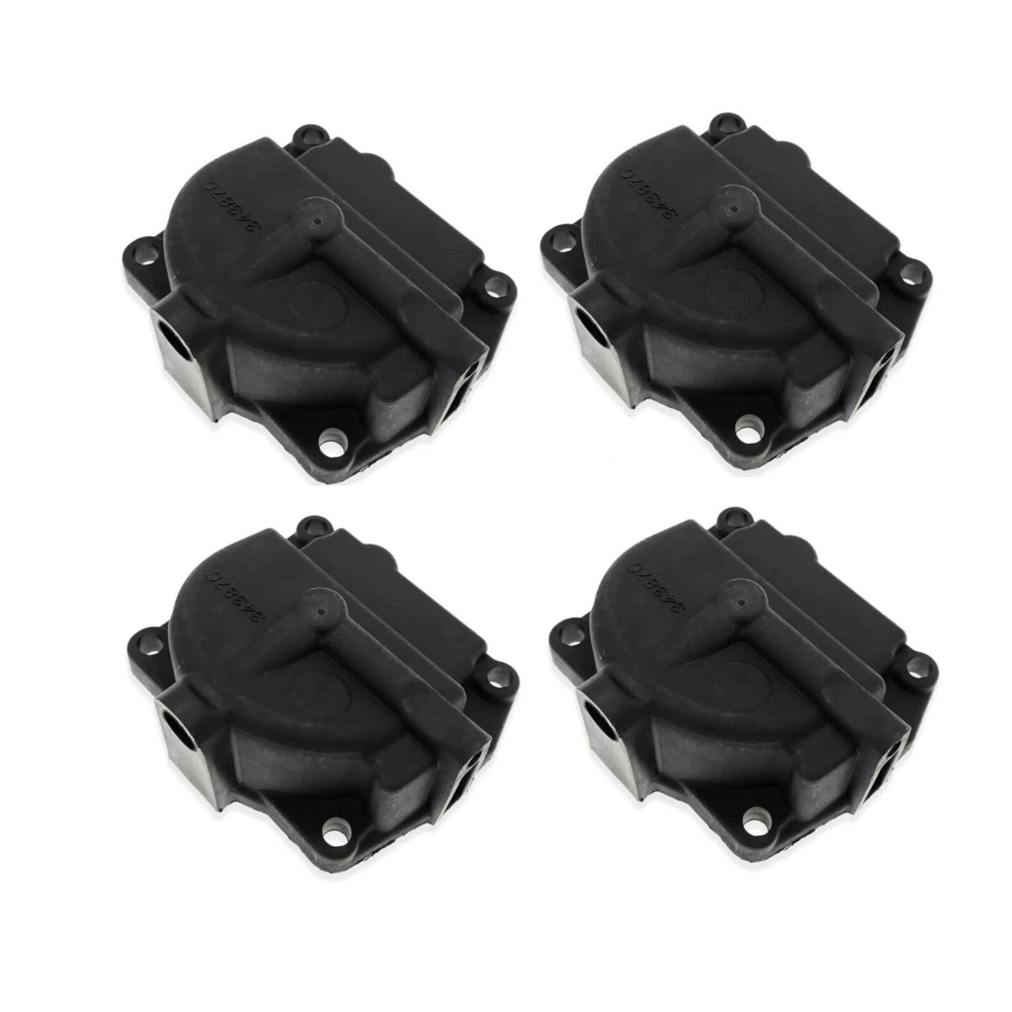 Set of 4 Carburetor Float Chambers for Johnson Evinrude 100-175