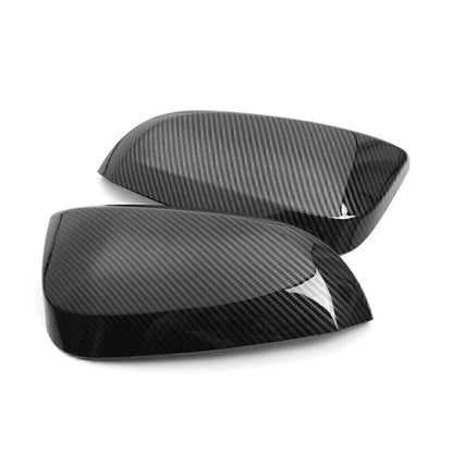 Carbon Fiber Side Door Mirror Cover Trim for Toyota Hilux Revo (2015-2022)