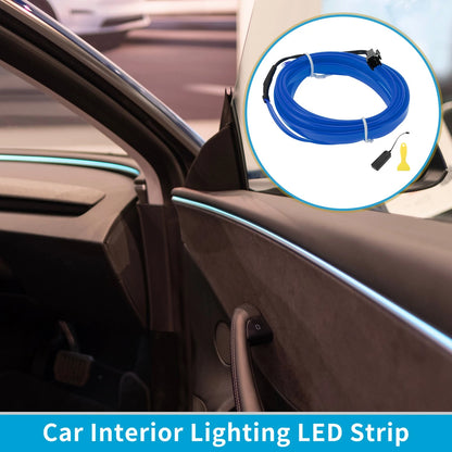 2m LED Strip Neon Wire Interior Lighting for Universal Cars