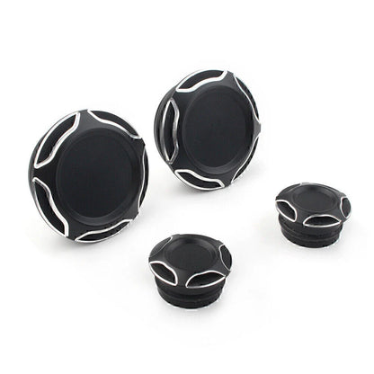 Black Frame Bar Screw Hole Dust Cap Cover for Ducati Scrambler 800 (2015-2023)