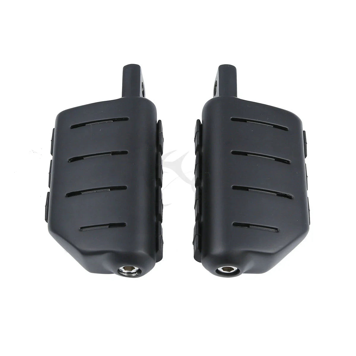 Matte Black Male Mount Footrests Pegs for Harley Sportster XL 1200 883 (2004-2023)