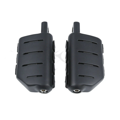 Matte Black Male Mount Footrests Pegs for Harley Sportster XL 1200 883 (2004-2023)