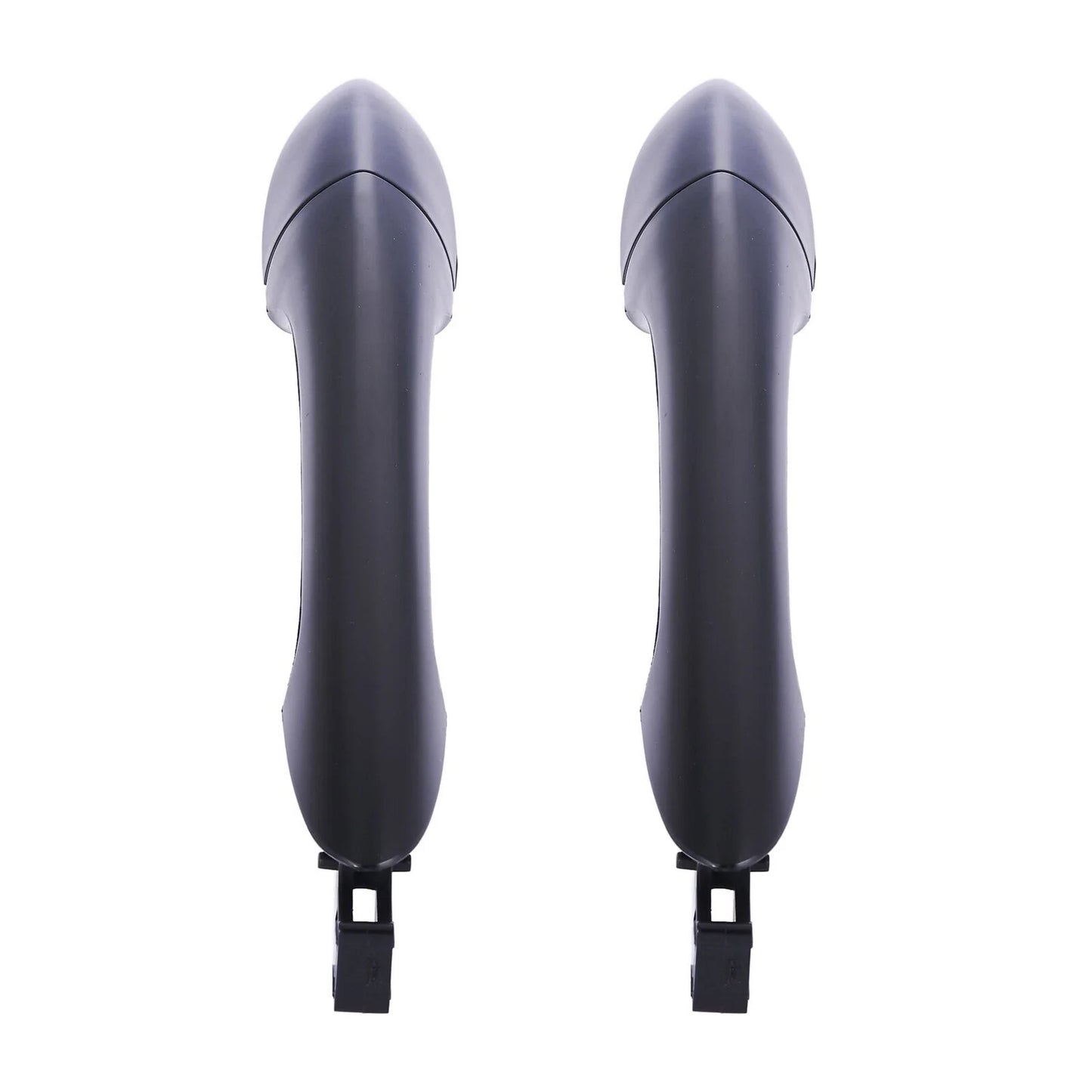 2 x Rear L+R Outer Door Handle Black for Hyundai Sonata i45 (2010–2014)