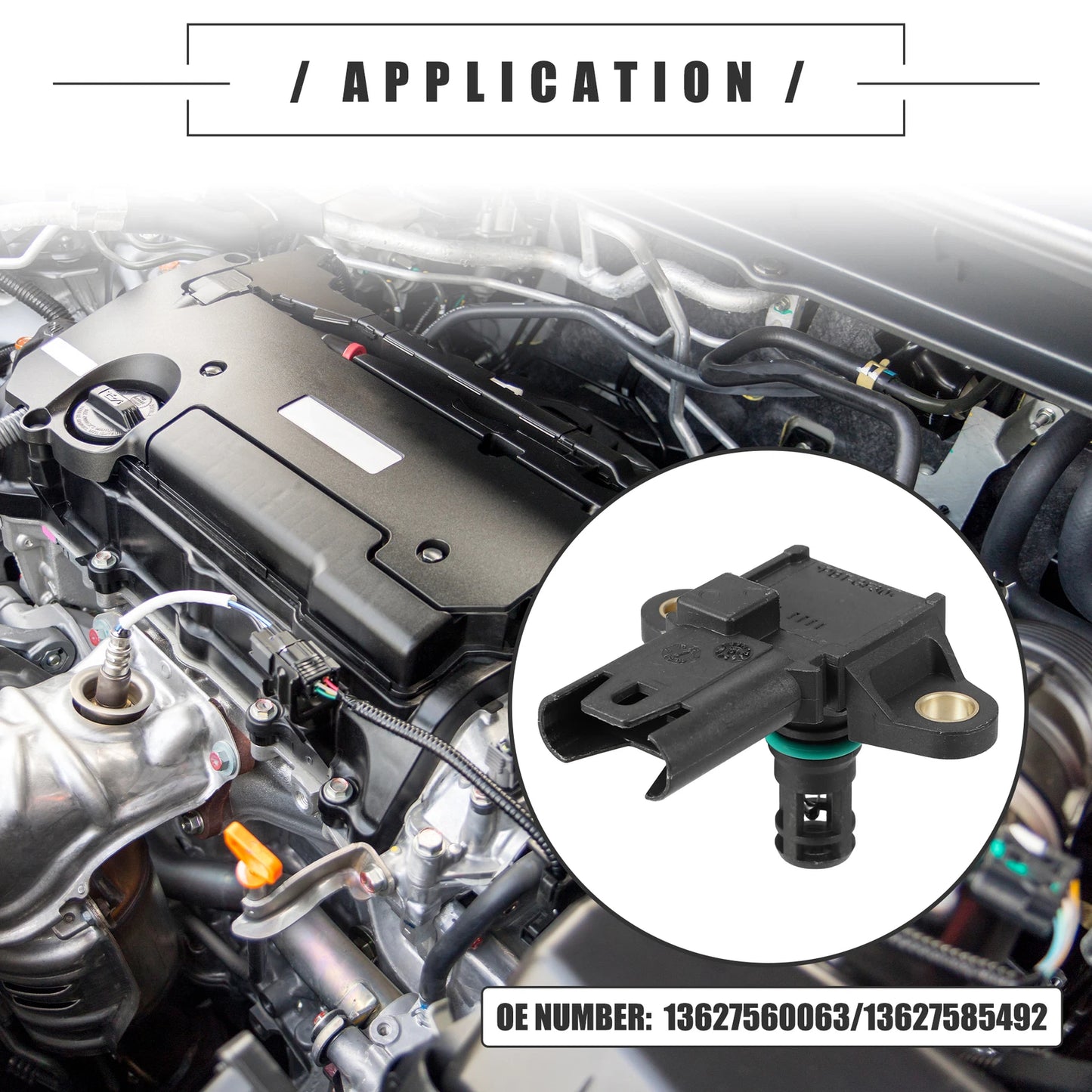 Engine Oil Pressure Sensor for BMW X6 335i (2008–2019) No. 13627560063/13627585492