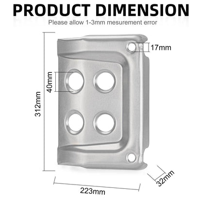 Front Skid Plate for Honda TRX400FW TRX450 (1998–2004)