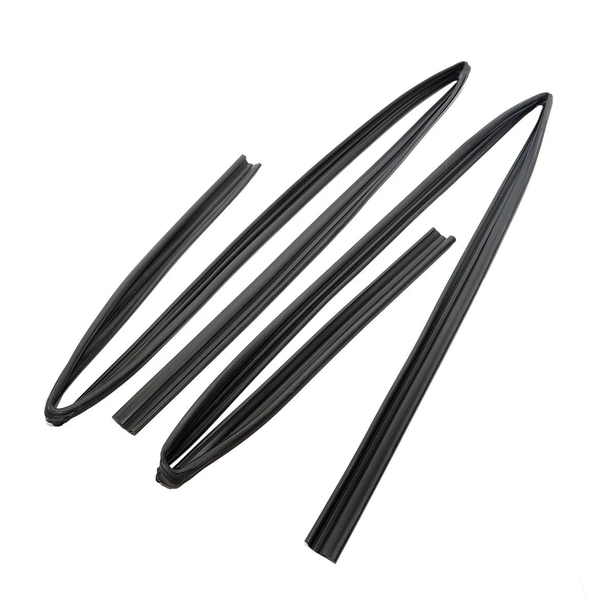 Set of 2 Door Glass Run Channels for Honda Accord (2013–2017)