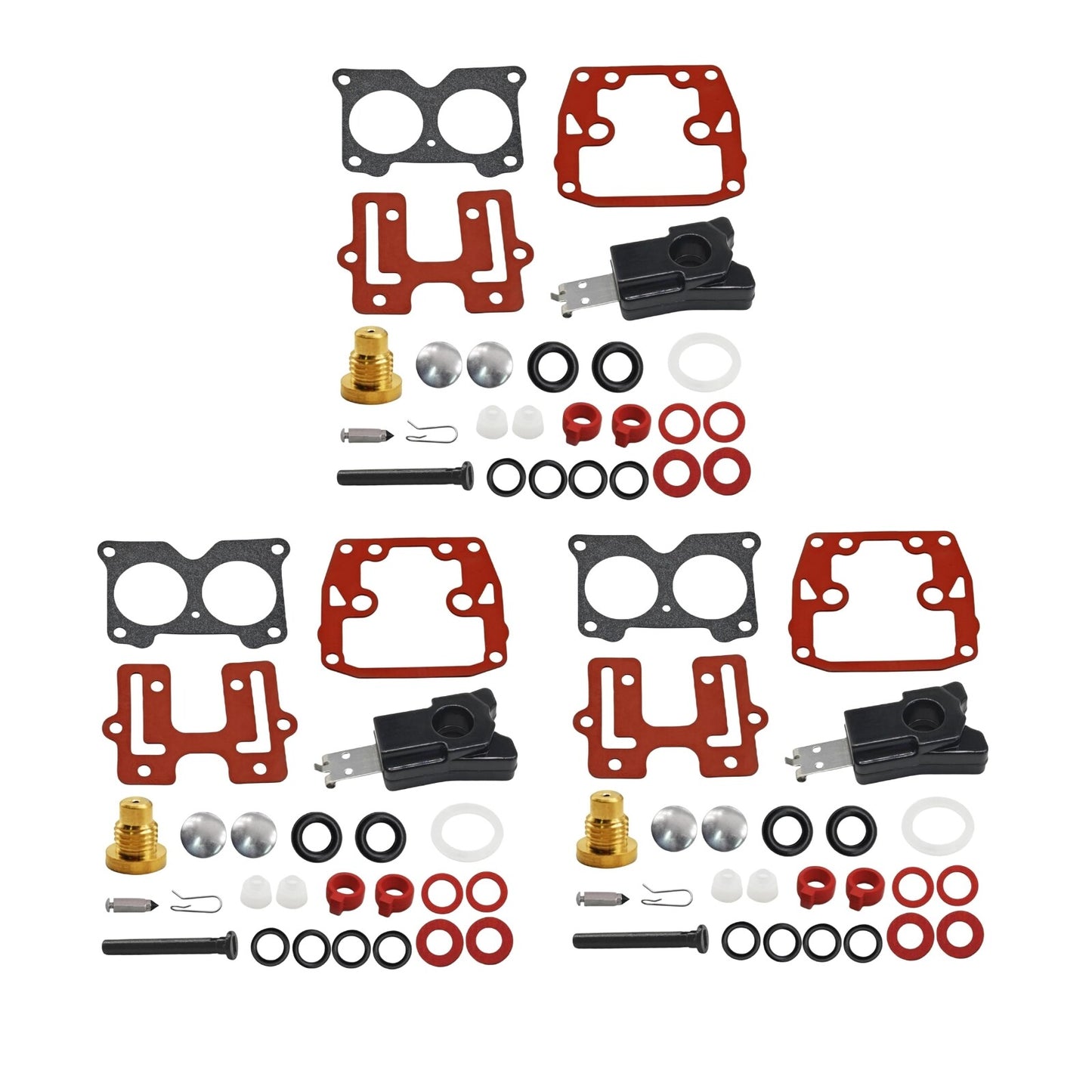 Carburetor Repair Kit for Johnson Evinrude (3X)