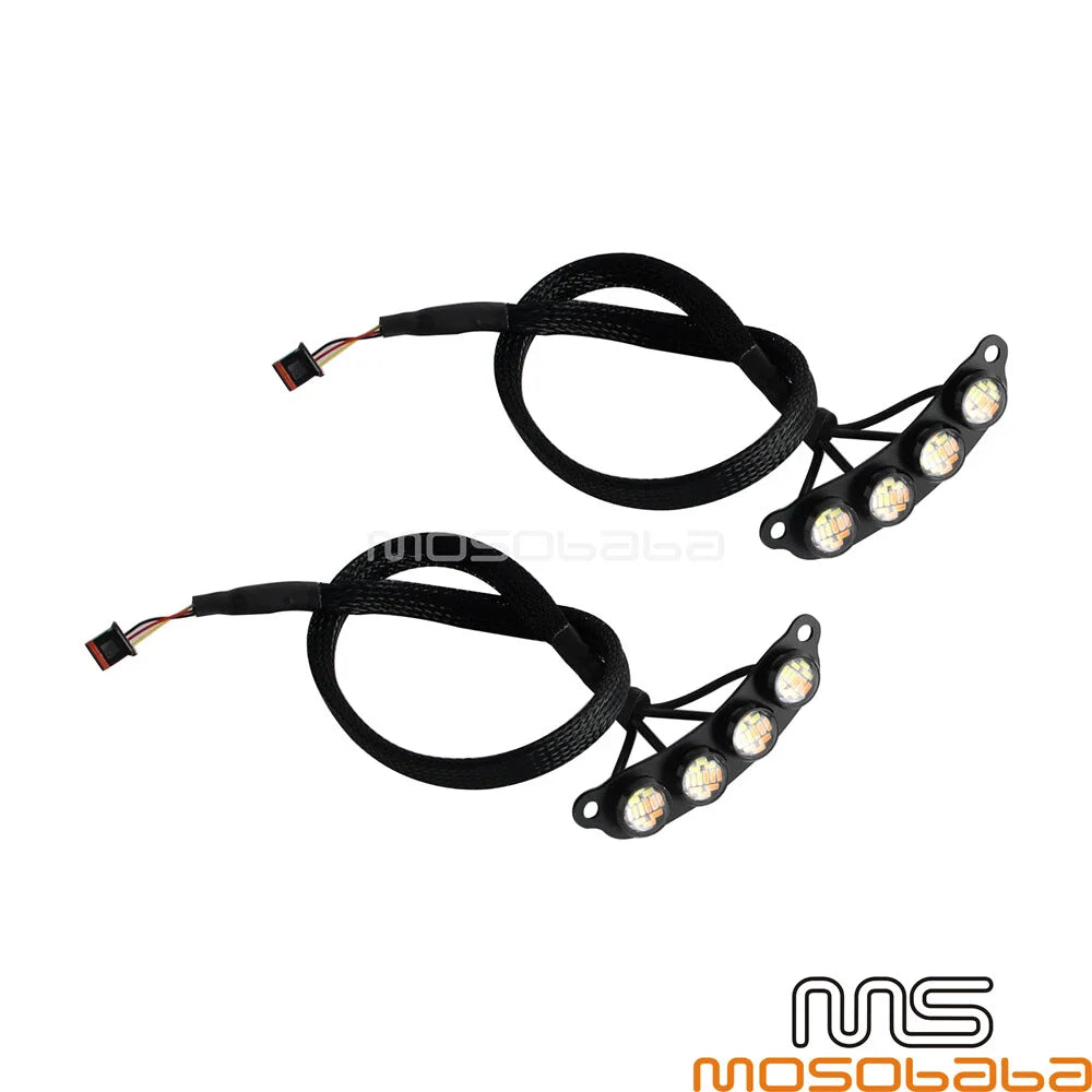 LED Eagle Eye Light w/ DRL Running Lamp for Harley Softail Fat Bob (2018-2019)