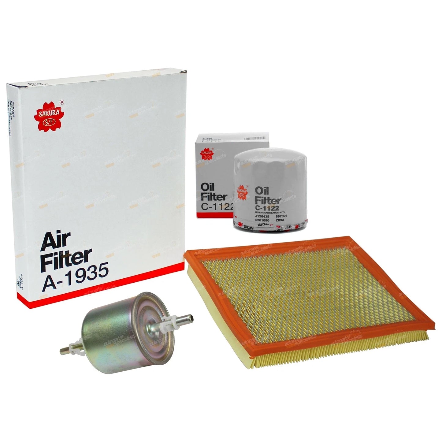 Air Oil Fuel Filter Service Kit for Jeep Grand Cherokee (1996)