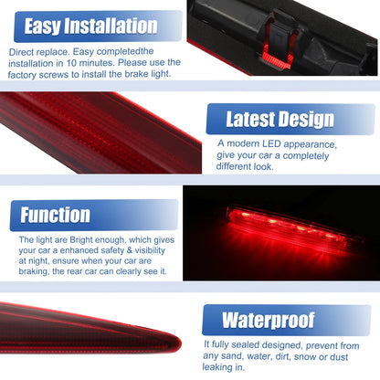 High Level Third Rear Brake Light 34270TFCH01 for Honda CR-V (2012–2016) Red