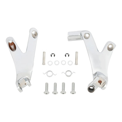 Forward Controls Mounts for Harley Fat Bob Sport Glide FLSB (2018-2024) Chrome