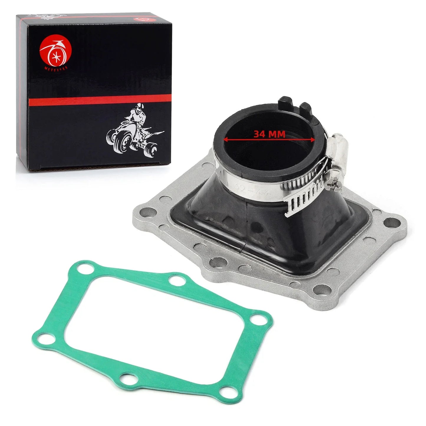 Intake Manifold Carb Insulator for Honda ATC 250R (1981–1985)
