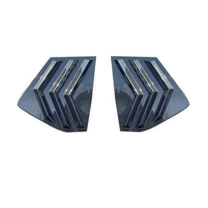 2 x CF Side Vent Window Scoop Louver Cover for Nissan Rogue (2022–2023)