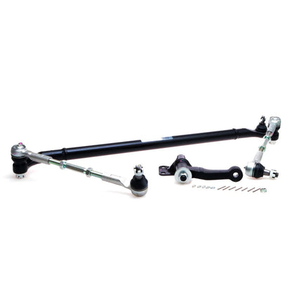 Set of 4 Tie Rods and Idler Arm for Nissan 4WD Pickup Truck (1998–2000)