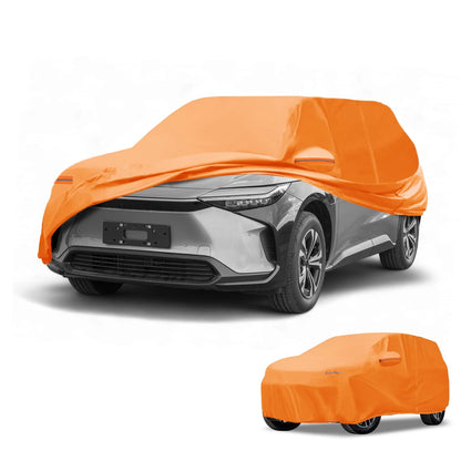 Car Cover Waterproof All Weather for Toyota bZ4X (2022–2023) 210D-PU Zipper