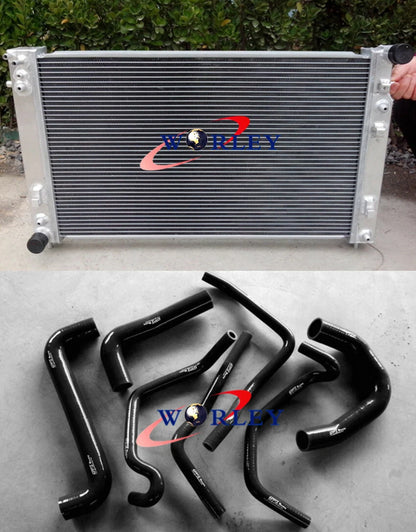Aluminum Radiator with Black Hose for Holden Commodore VT VX VU (1997–2002)