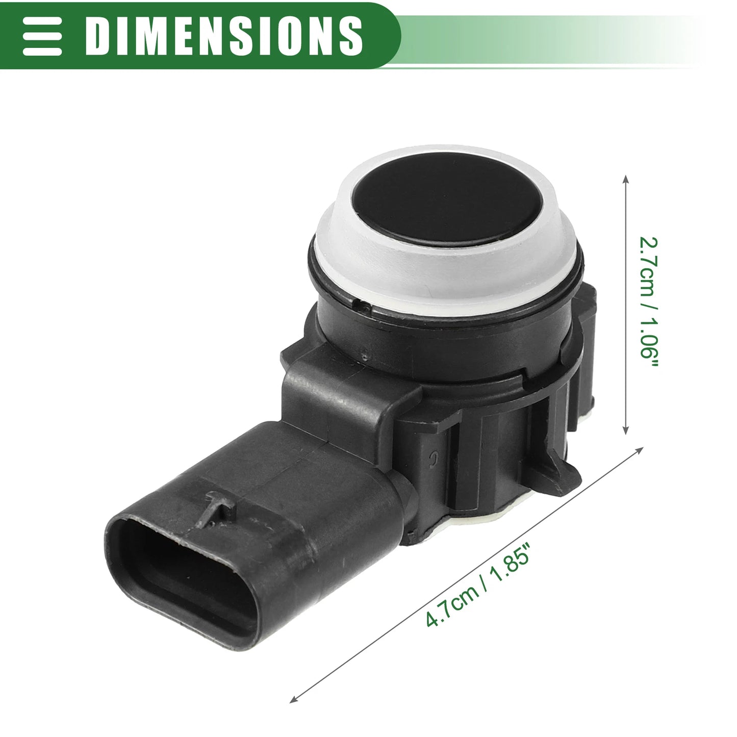 Rear Bumper Park Assist Object Sensor for Fiat Tipo (2020–2023) No. 735531904