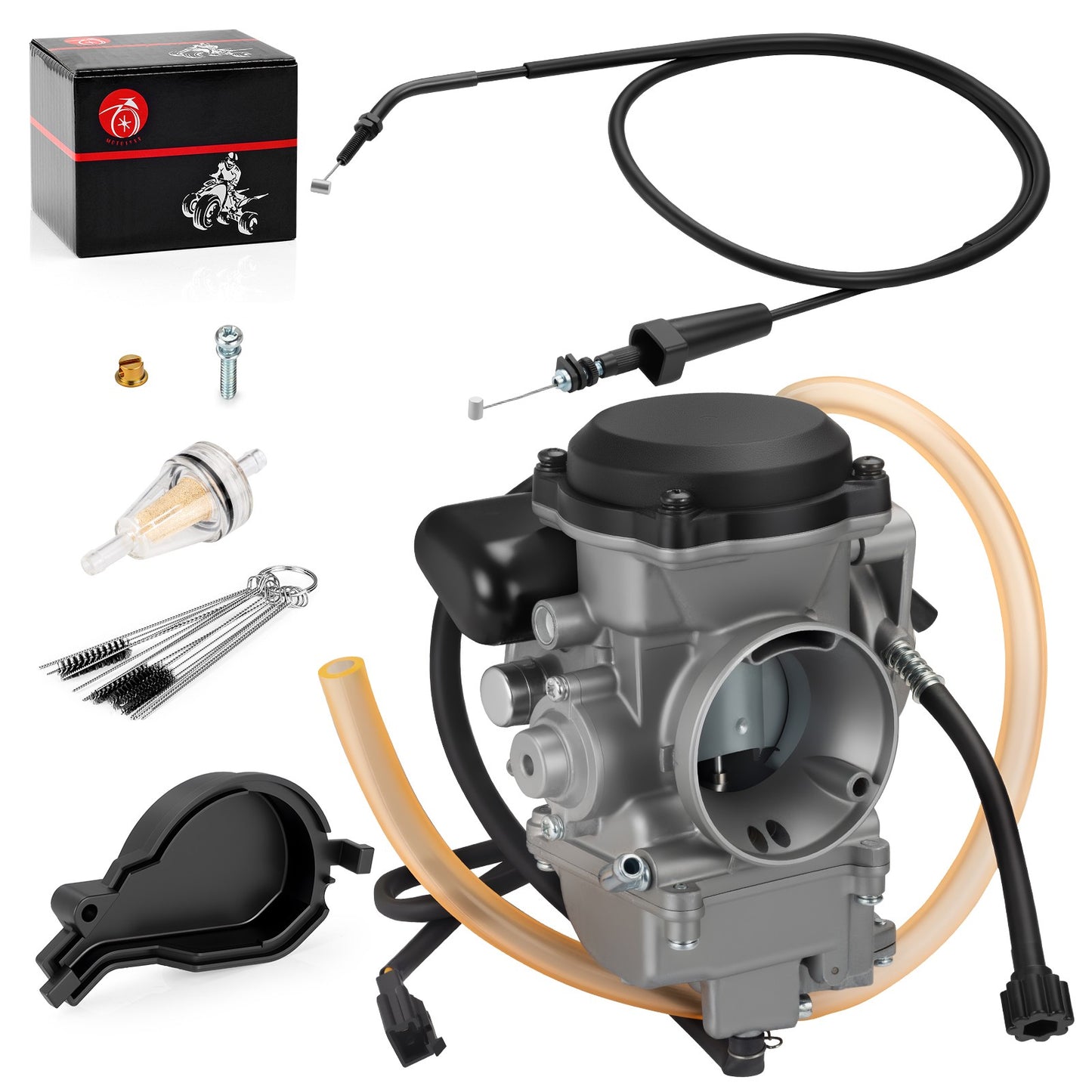 Carburetor & Throttle Cable for Arctic Cat 650 H1 4x4 (2005–2006) ATV