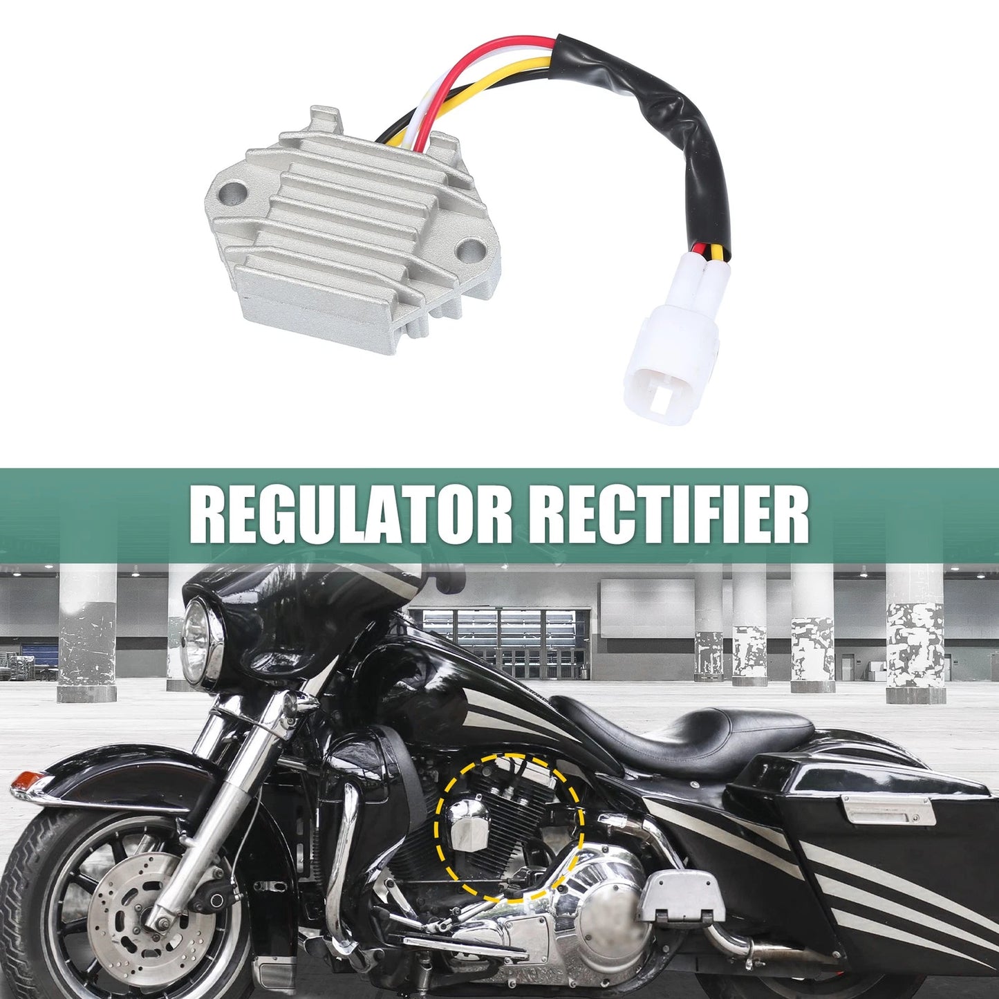 1pcs Regulator Rectifier for Yamaha YFZ 450 (2004–2007)