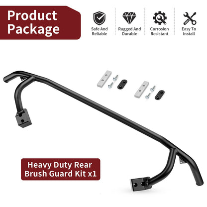 Heavy Duty Rear Brush Guard Kit for Yamaha Wolverine RMAX2 (2021–2023)
