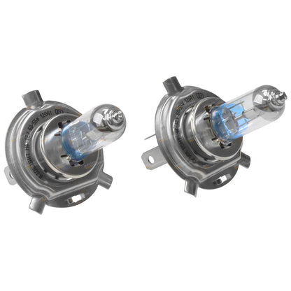 Set of 2 H4 12V 60/55W Blue Bright White Headlight Bulbs for RAV4 (1994–2006)