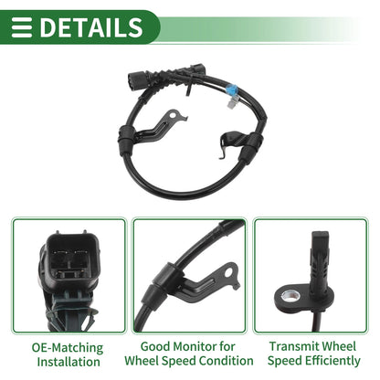 ABS Wheel Speed Sensor No. 47510TBAA02 for Honda Civic (2015–2022)