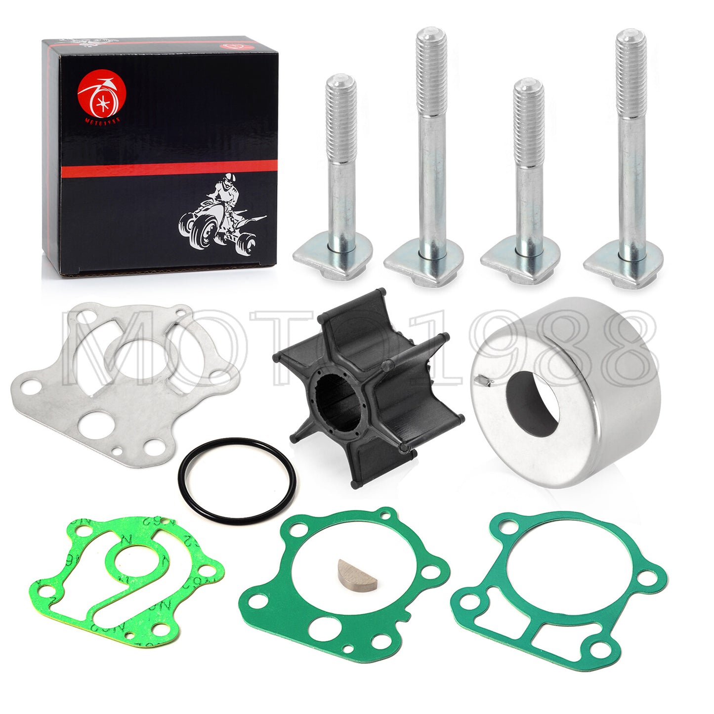 Water Pump Impeller Kit for Yamaha Outboard (70–90 HP)