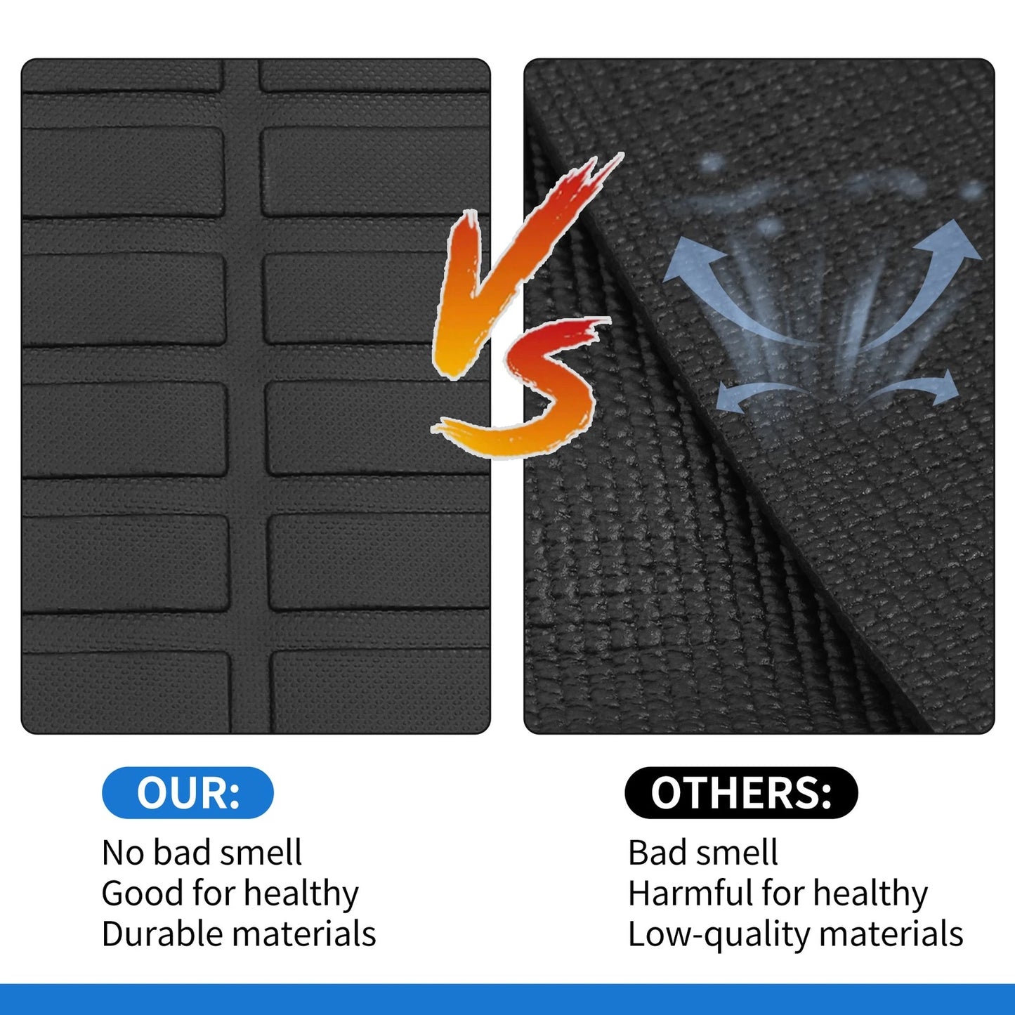 Cargo Liner Rear Trunk Mat for Toyota Prius (2016–2022) TPE Long Stripe Pattern