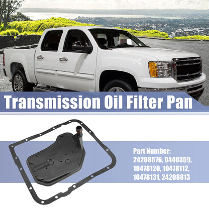 Transmission Filter Oil Pan Gasket Kit for GMC Sierra 1500 (1999–2013)